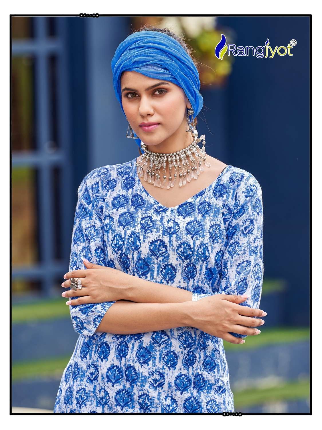 Rangjyot Cotton Naya Kurti Wholesale catalog