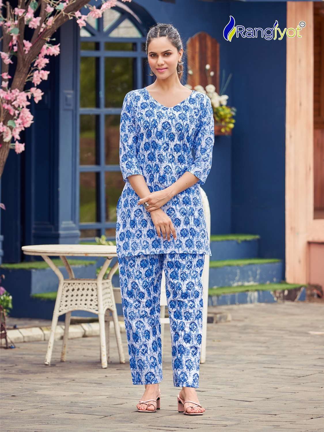 Rangjyot Cotton Naya Kurti Wholesale catalog