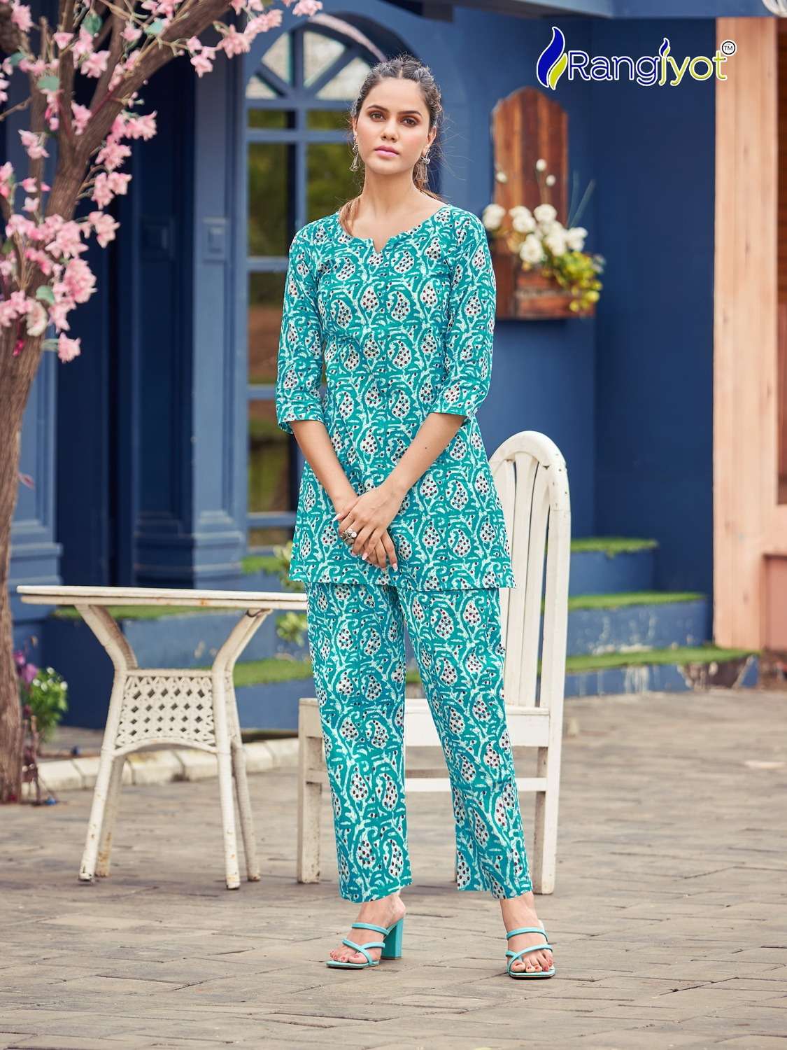 Rangjyot Cotton Naya Kurti Wholesale catalog