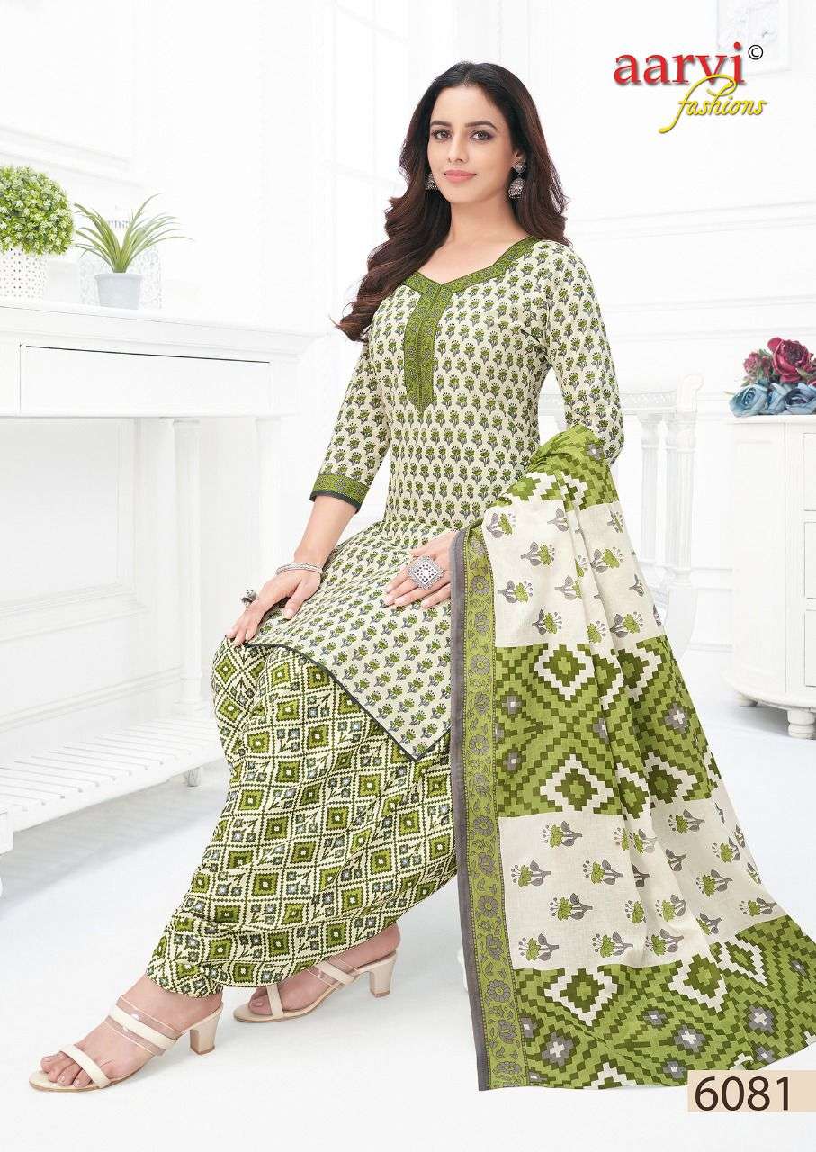 Aarvi Special Patiyala Vol-18 -Dress Material -Wholesale Catalog