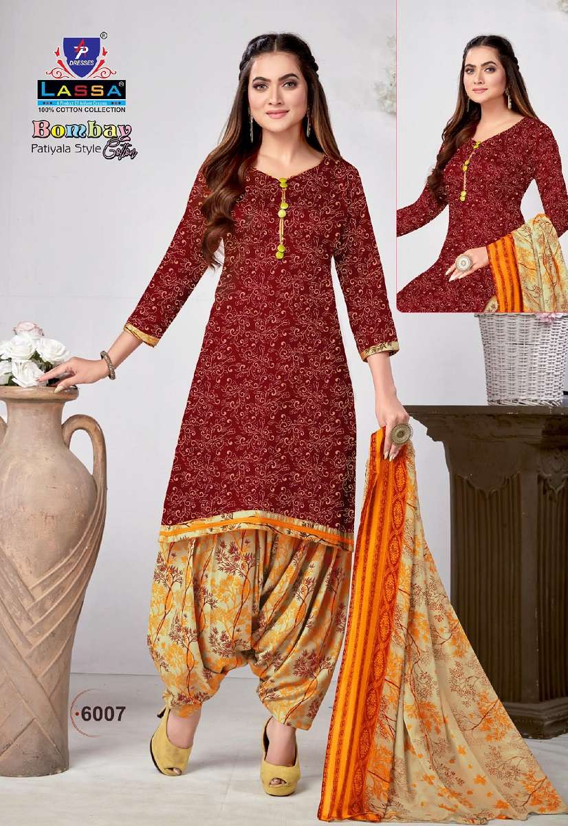 Ap Lassa Bombay Cotton Vol-6 -Dress Material -Wholesale Catalog