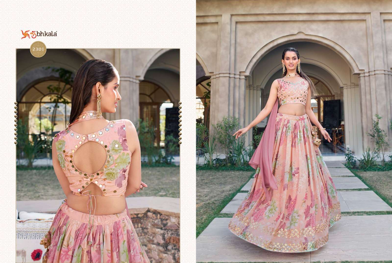 Rangoli Silk Wedding Wear New Design Lehenga Choli With Lace Border at Rs  999 in Surat