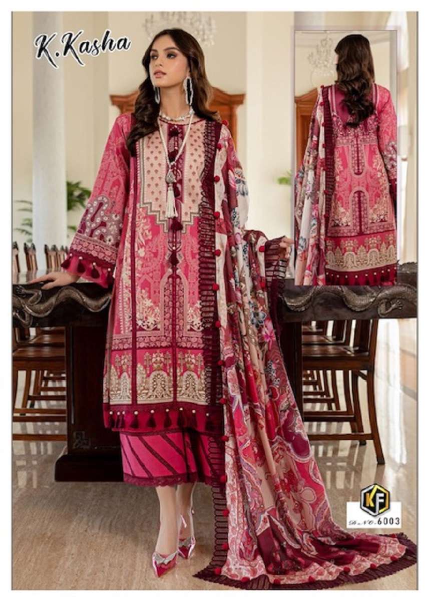 Keval Fab K Kasha Luxury Heavy Cotton Collection Vol-6 -Wholesale Catalog