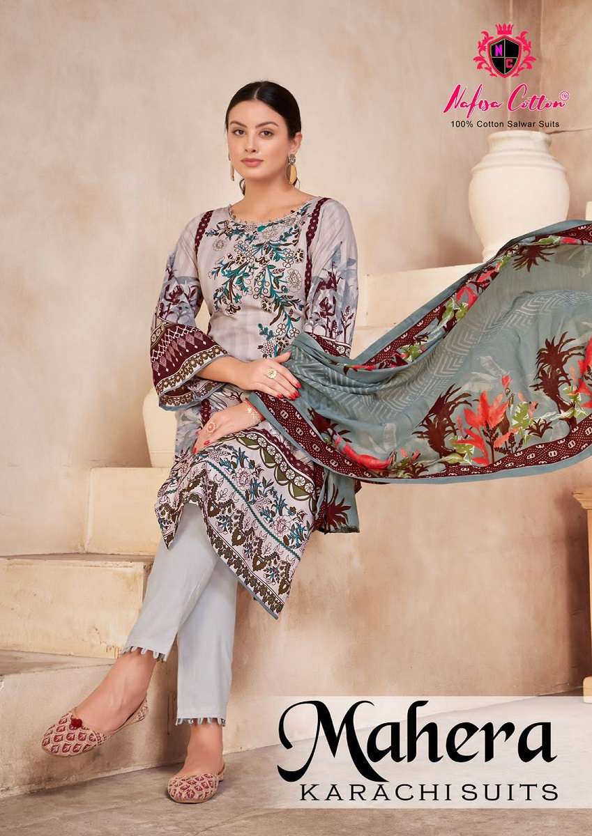 Nafisa Mahera Karachi Suit Dress Material -Dress Material