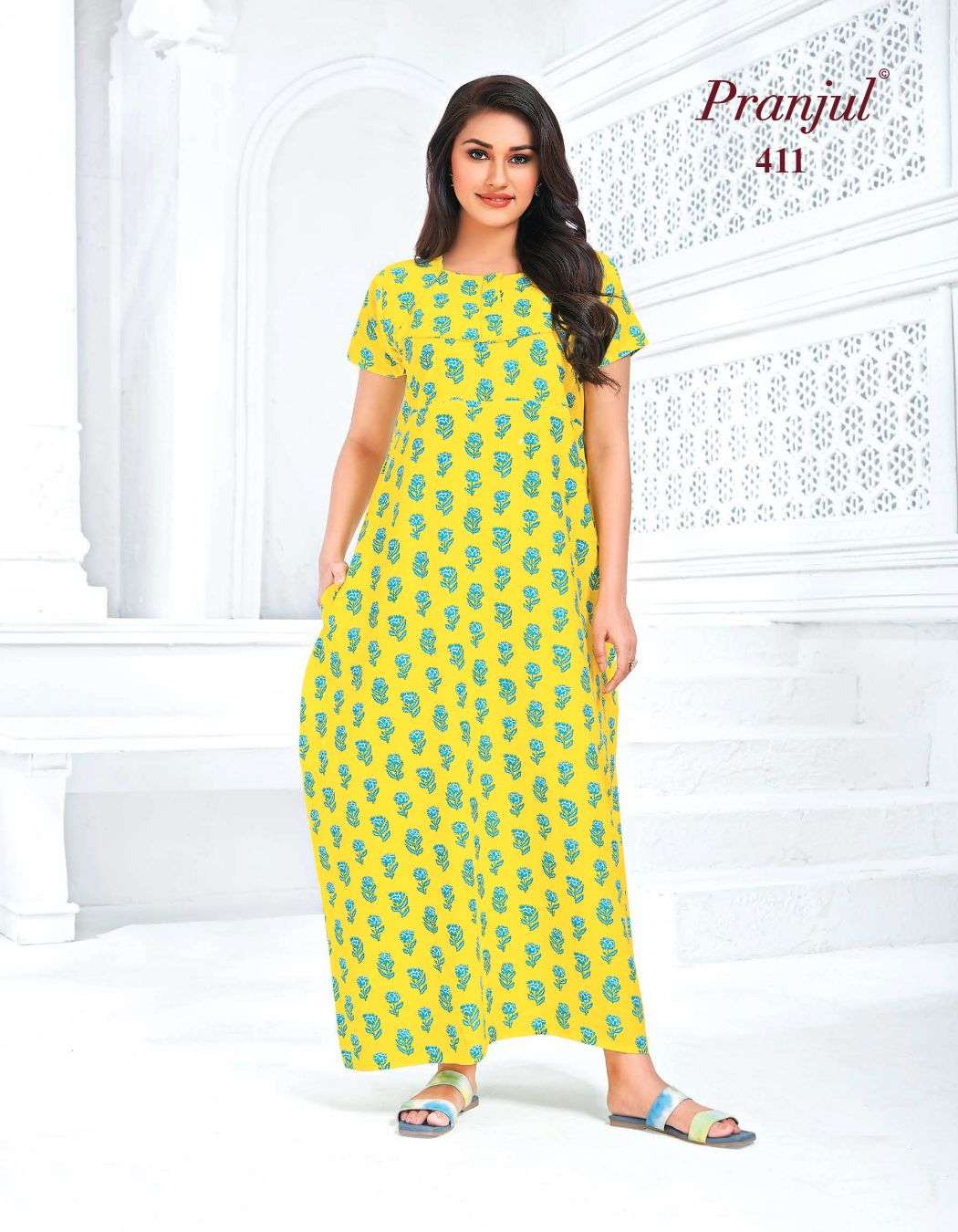 Pranjul Pragati Nighties Vol-6 - Wholesale Catalog