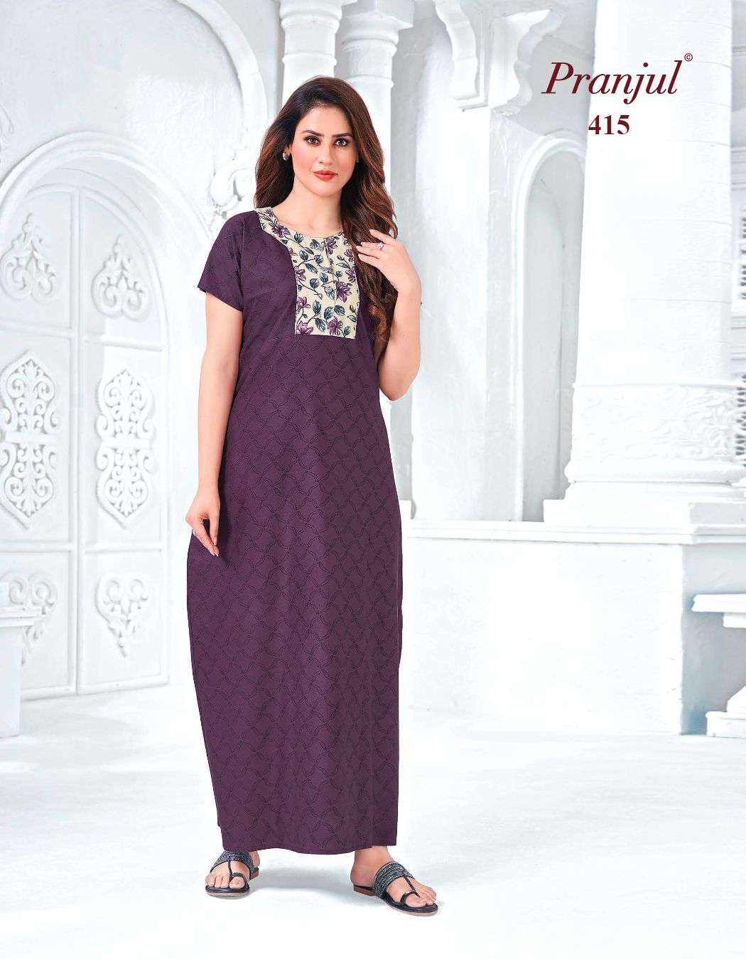 Pranjul Pragati Nighties Vol-6 - Wholesale Catalog