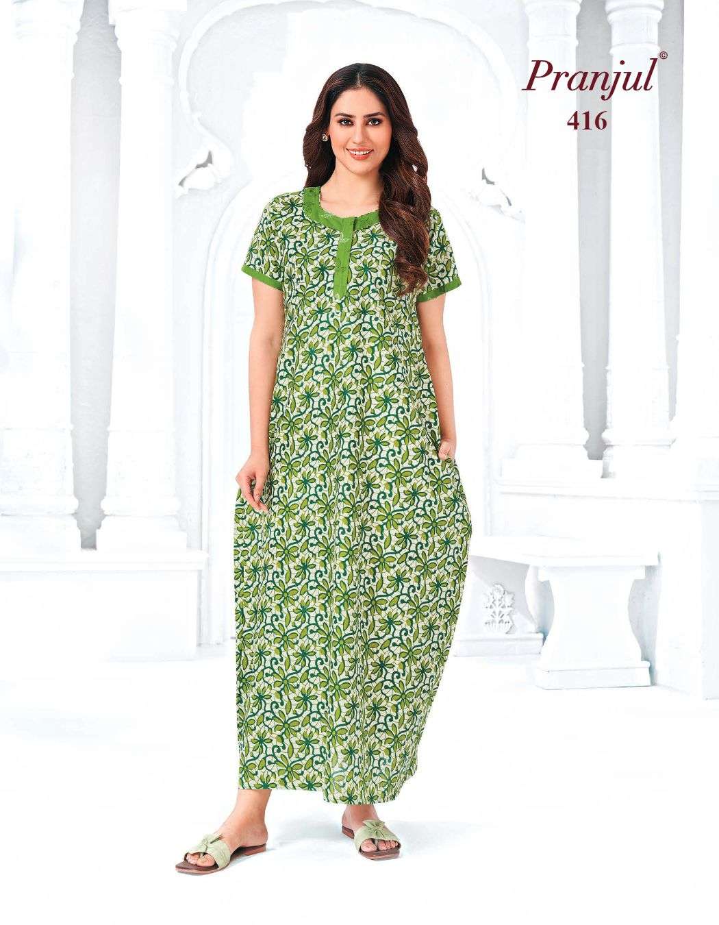 Pranjul Pragati Nighties Vol-6 - Wholesale Catalog