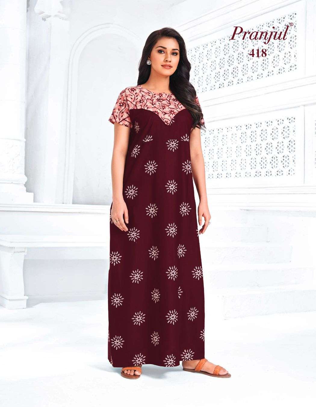 Pranjul Pragati Nighties Vol-6 - Wholesale Catalog