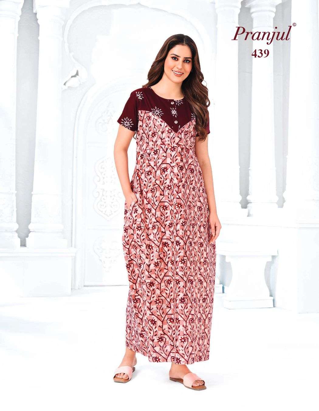 Pranjul Pragati Nighties Vol-6 - Wholesale Catalog