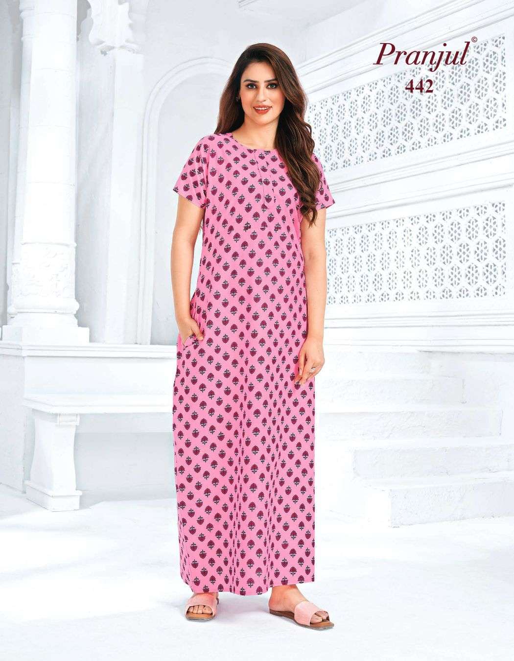 Pranjul Pragati Nighties Vol-6 - Wholesale Catalog