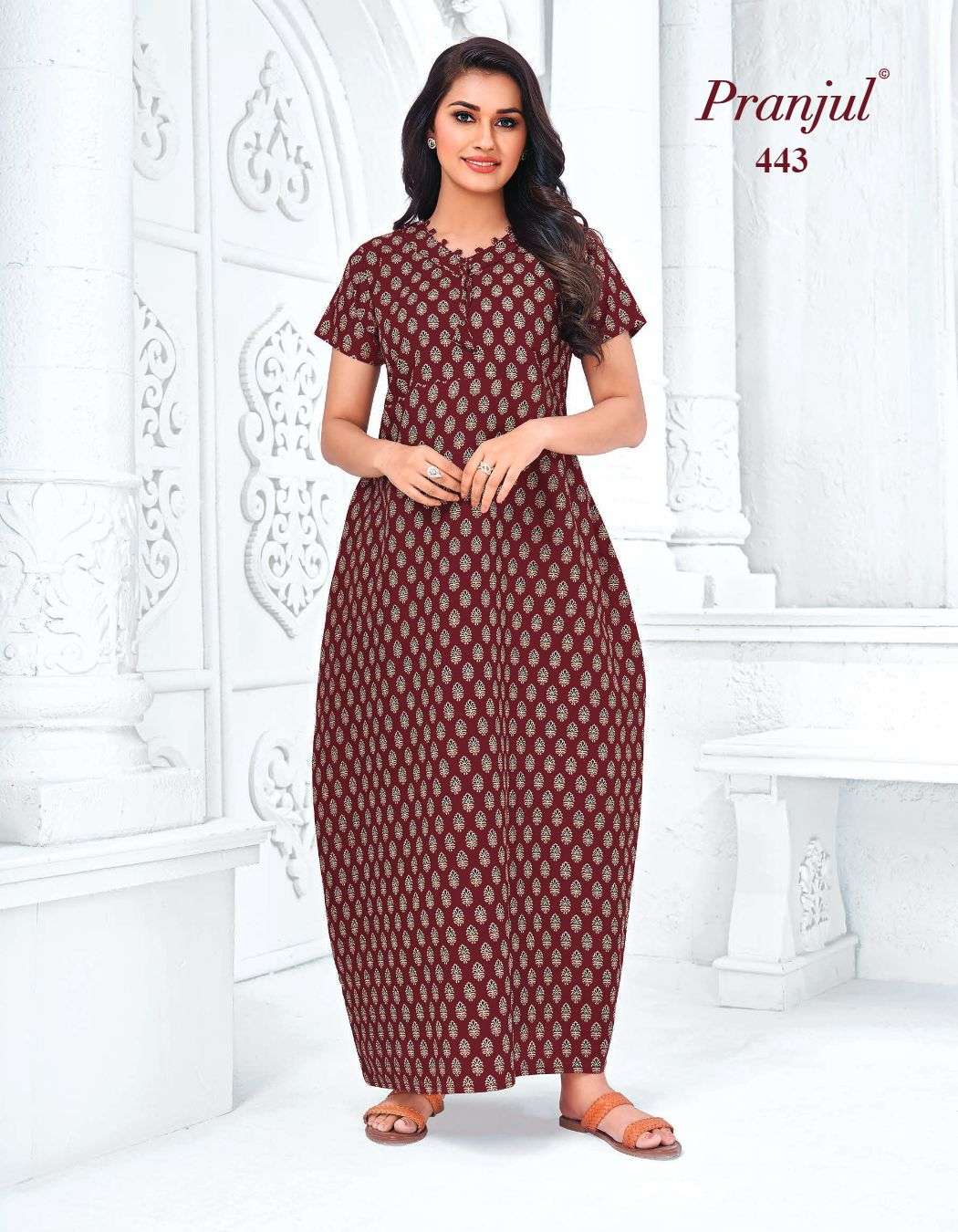 Pranjul Pragati Nighties Vol-6 - Wholesale Catalog