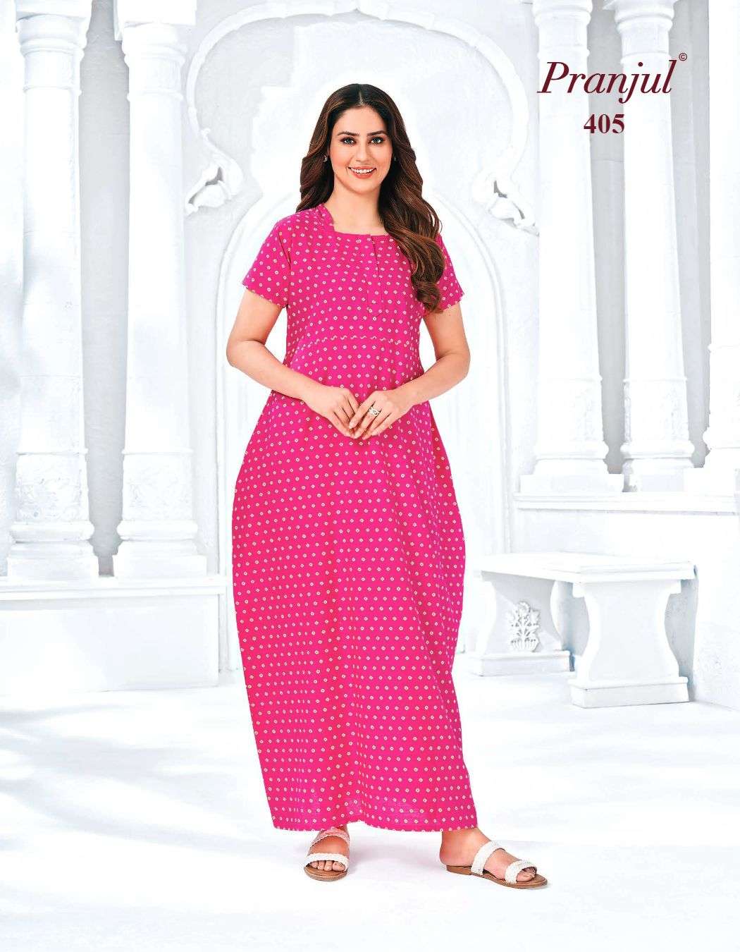 Pranjul Pragati Nighties Vol-6 - Wholesale Catalog