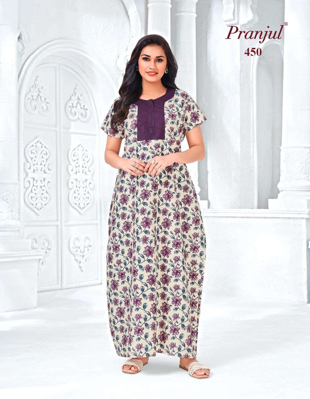 Pranjul Pragati Nighties Vol-6 - Wholesale Catalog