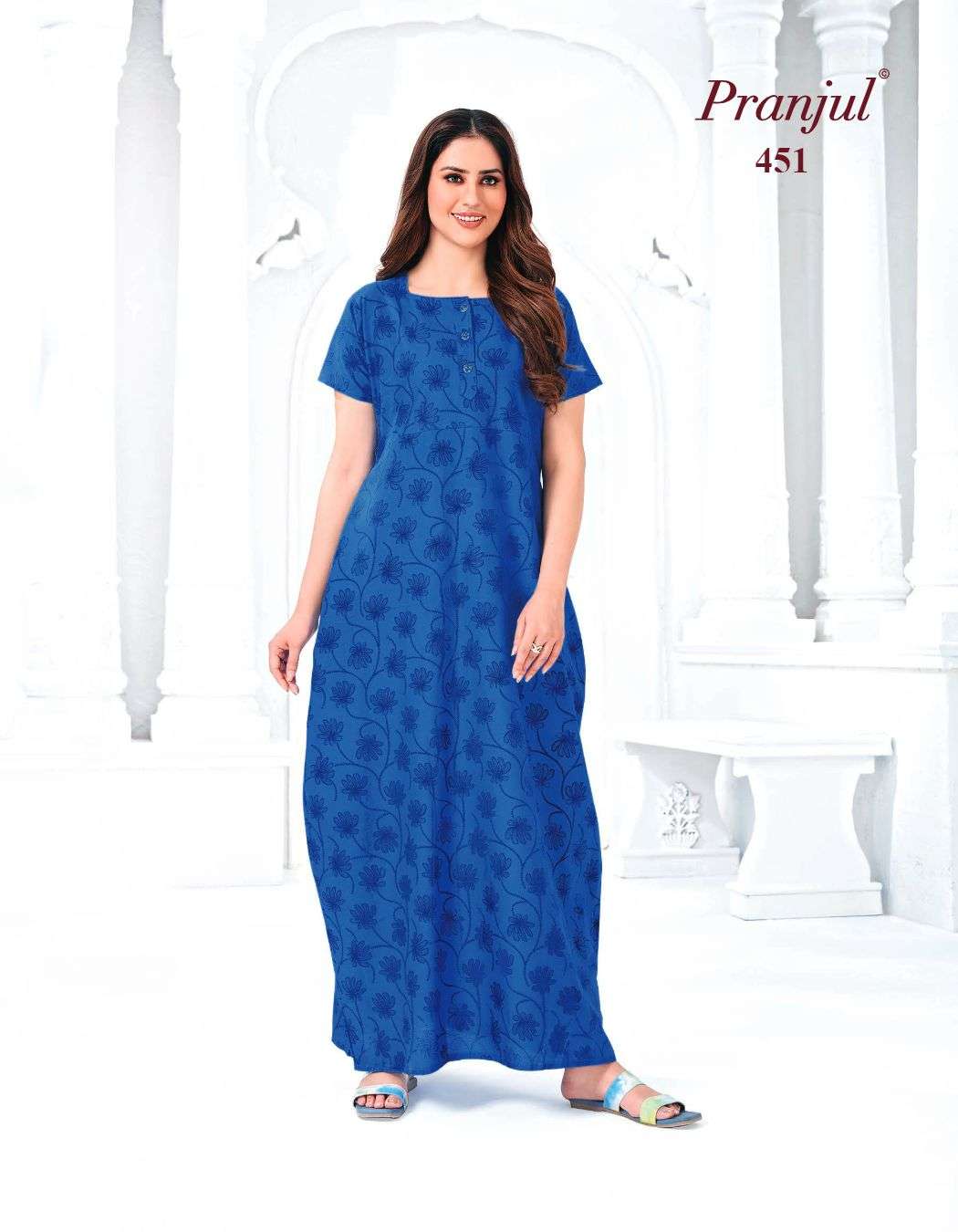 Pranjul Pragati Nighties Vol-6 - Wholesale Catalog