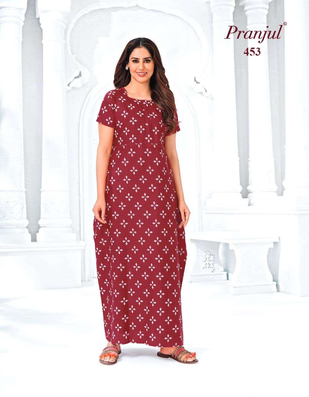 Pranjul Pragati Nighties Vol-6 - Wholesale Catalog