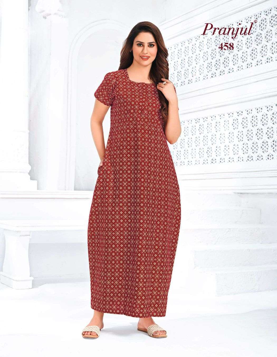 Pranjul Pragati Nighties Vol-6 - Wholesale Catalog