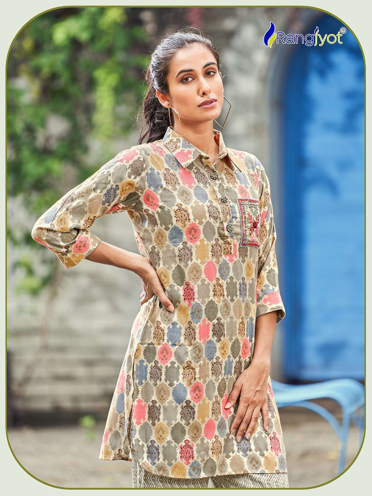 Rangjyot Shimoni Vol-1 Kurti Wholesale catalog