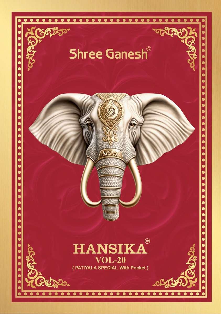 Shree Ganesh Hansika Patiyala Special Vol -20 -Wholesale Catalog