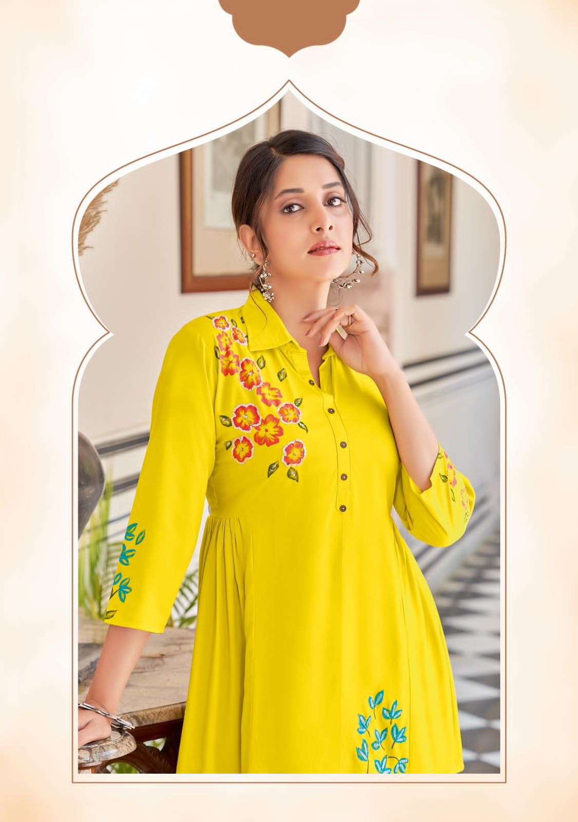 Tulip kurti clearance design