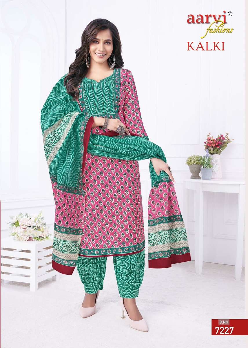 Aarvi Kalki Vol-1 Kurti Afghani Pant With Dupatta -Wholesale Catalog