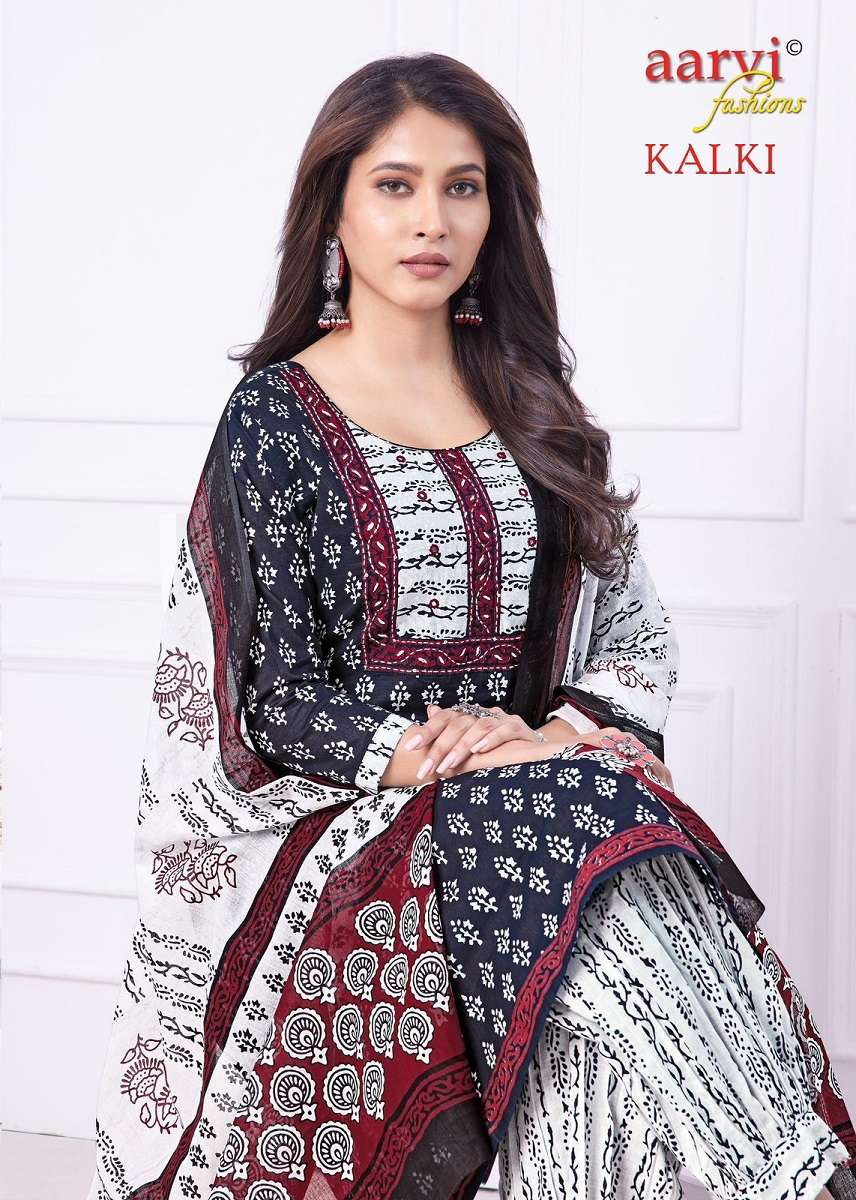 Aarvi Kalki Vol-1 Kurti Afghani Pant With Dupatta -Wholesale Catalog