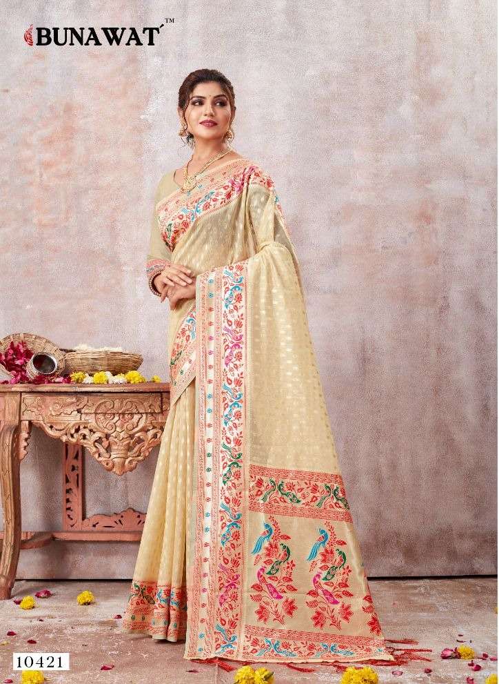 Multicolor Party Wear Cotton Kota Doria Saree, With Blouse at Rs 850/piece  in Mau