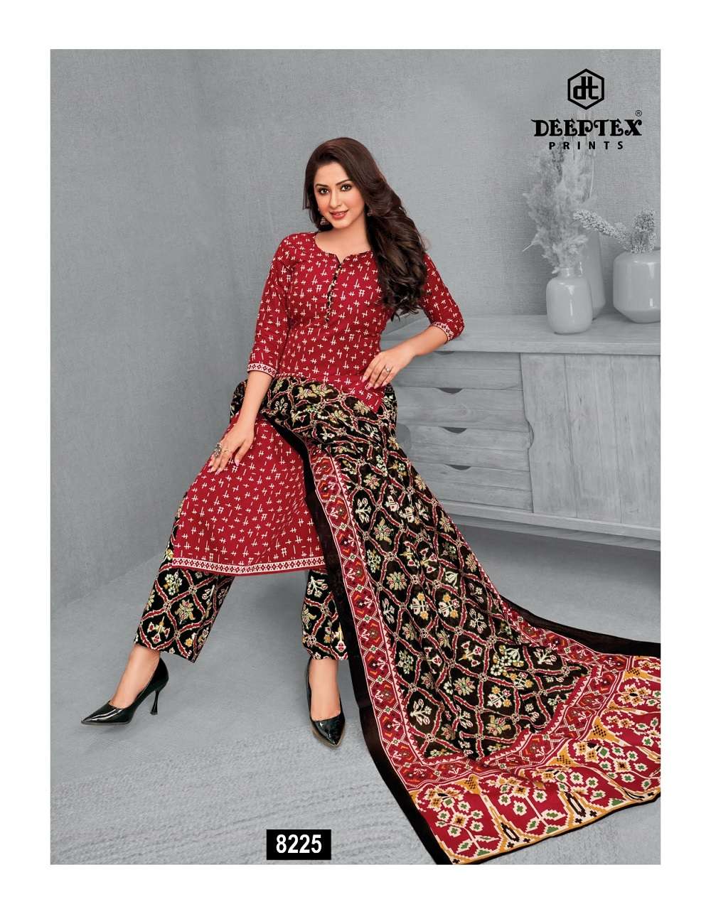 Deeptex Miss India Vol 81 Printed Dress Material