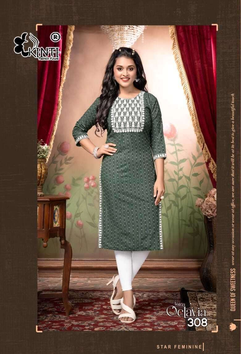 KINTI Octavia vol -3 Kurti Wholesale catalog