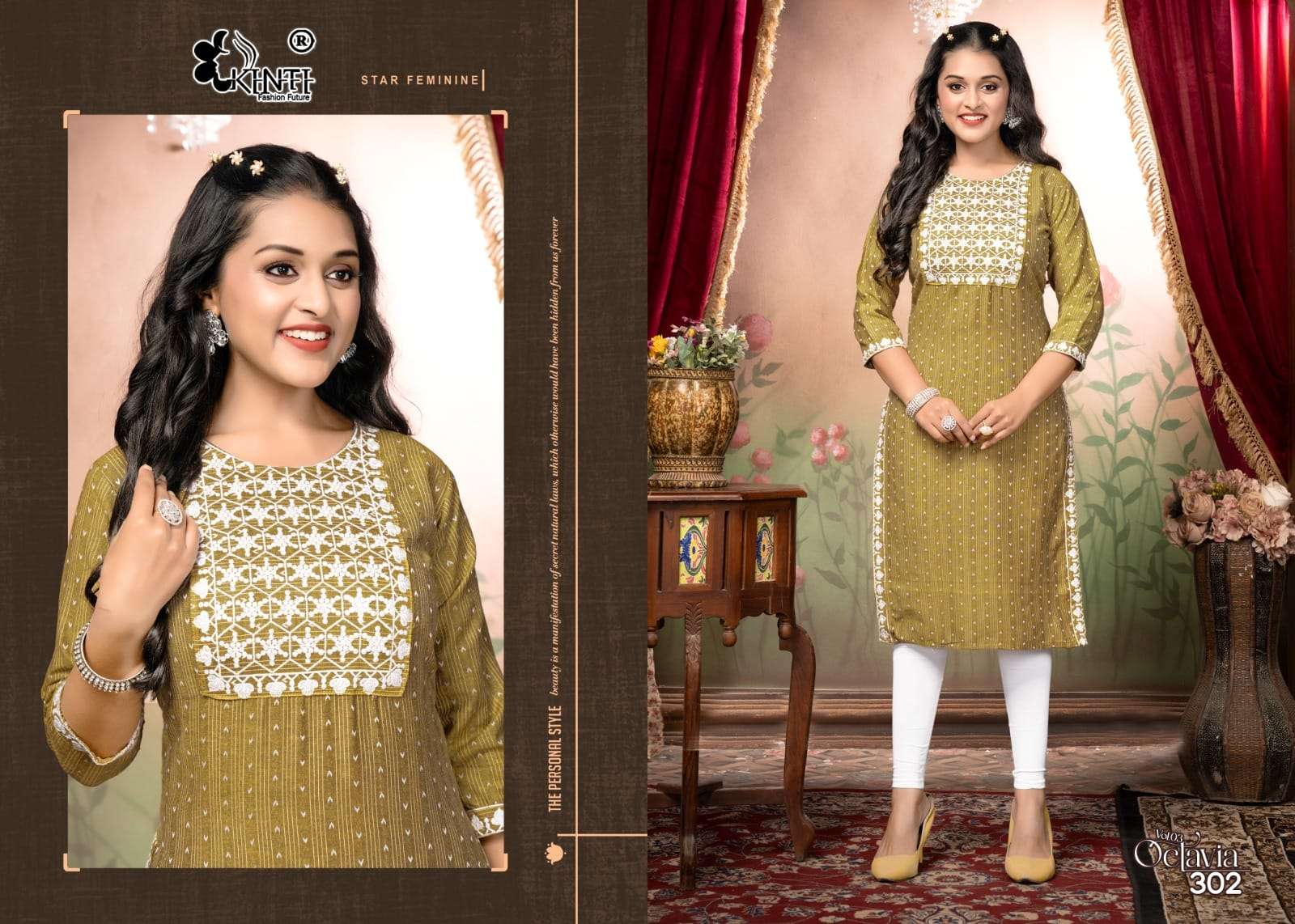 KINTI Octavia vol -3 Kurti Wholesale catalog