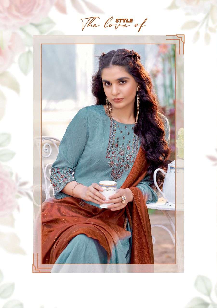 KOODEE Riva-6 Kurti Pant With Dupatta Wholesale catalog