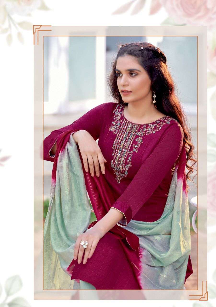 KOODEE Riva-6 Kurti Pant With Dupatta Wholesale catalog