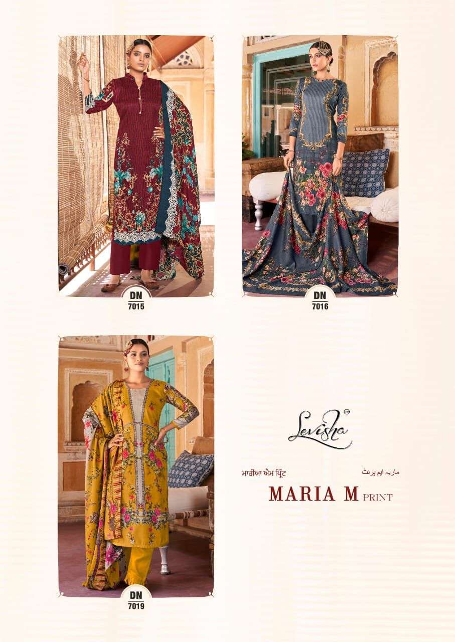 Levisha Maria m print Pakistani LAWN Suits Wholesale catalog