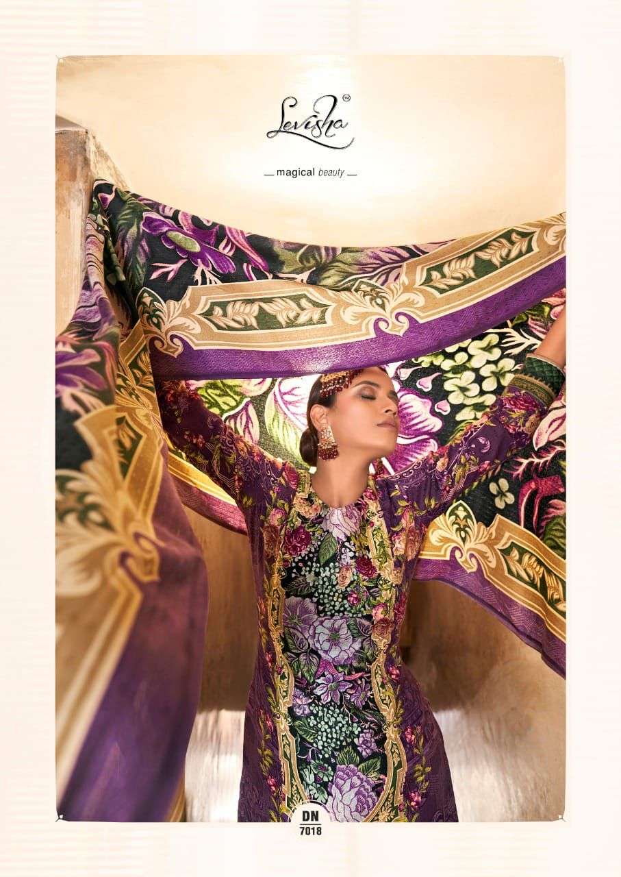 Levisha Maria m print Pakistani LAWN Suits Wholesale catalog