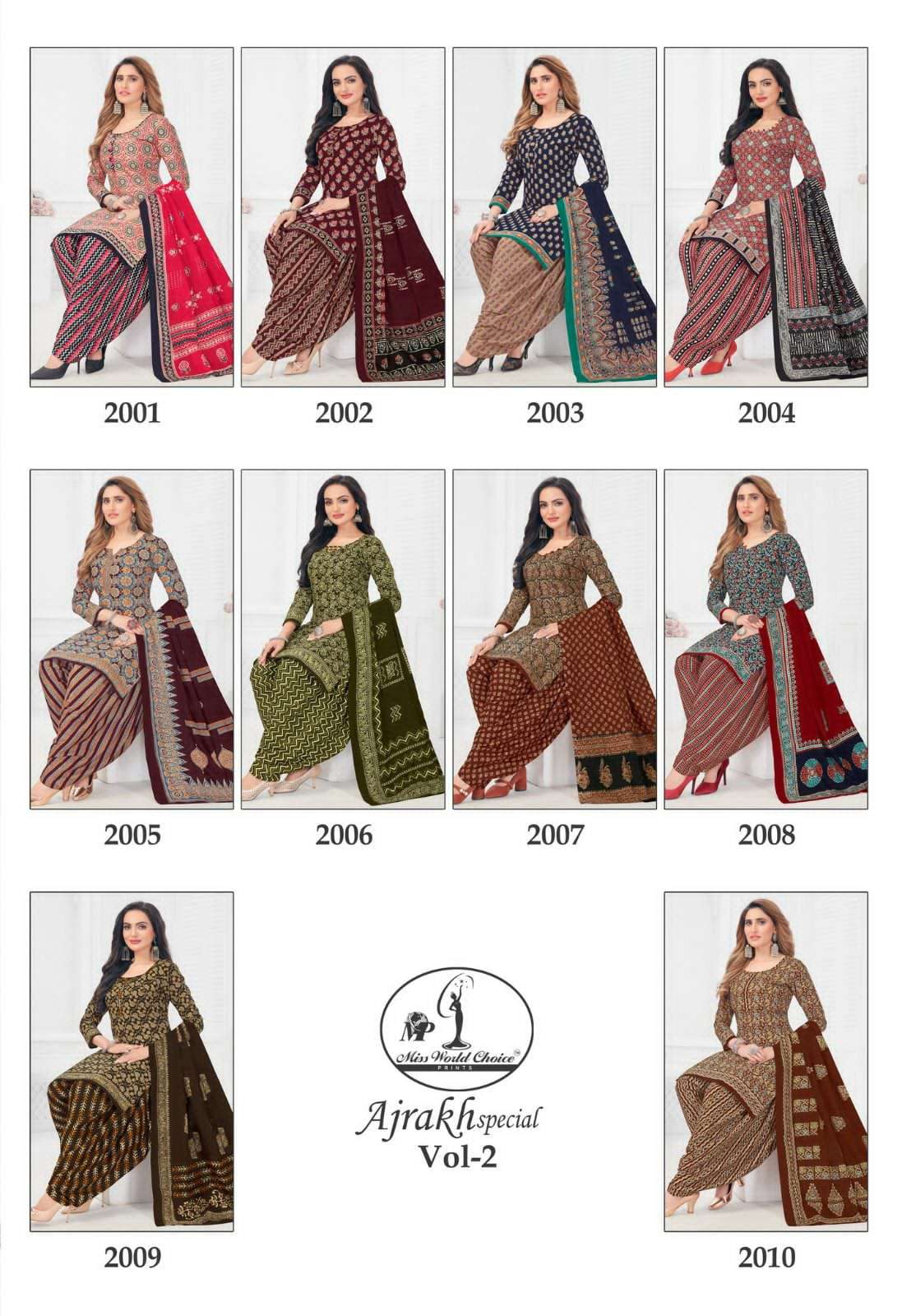 Ajrakh Cotton Unstitched Suit | Dress materials, Hand block printed suits,  Stylish dress designs