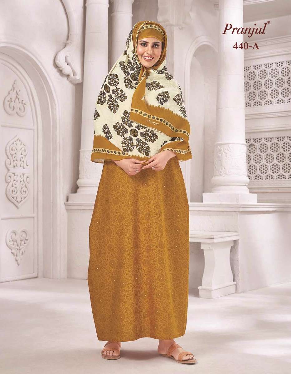 Pranjul Pratishtha Long Nighties With Dupatta -Wholesale Catalog