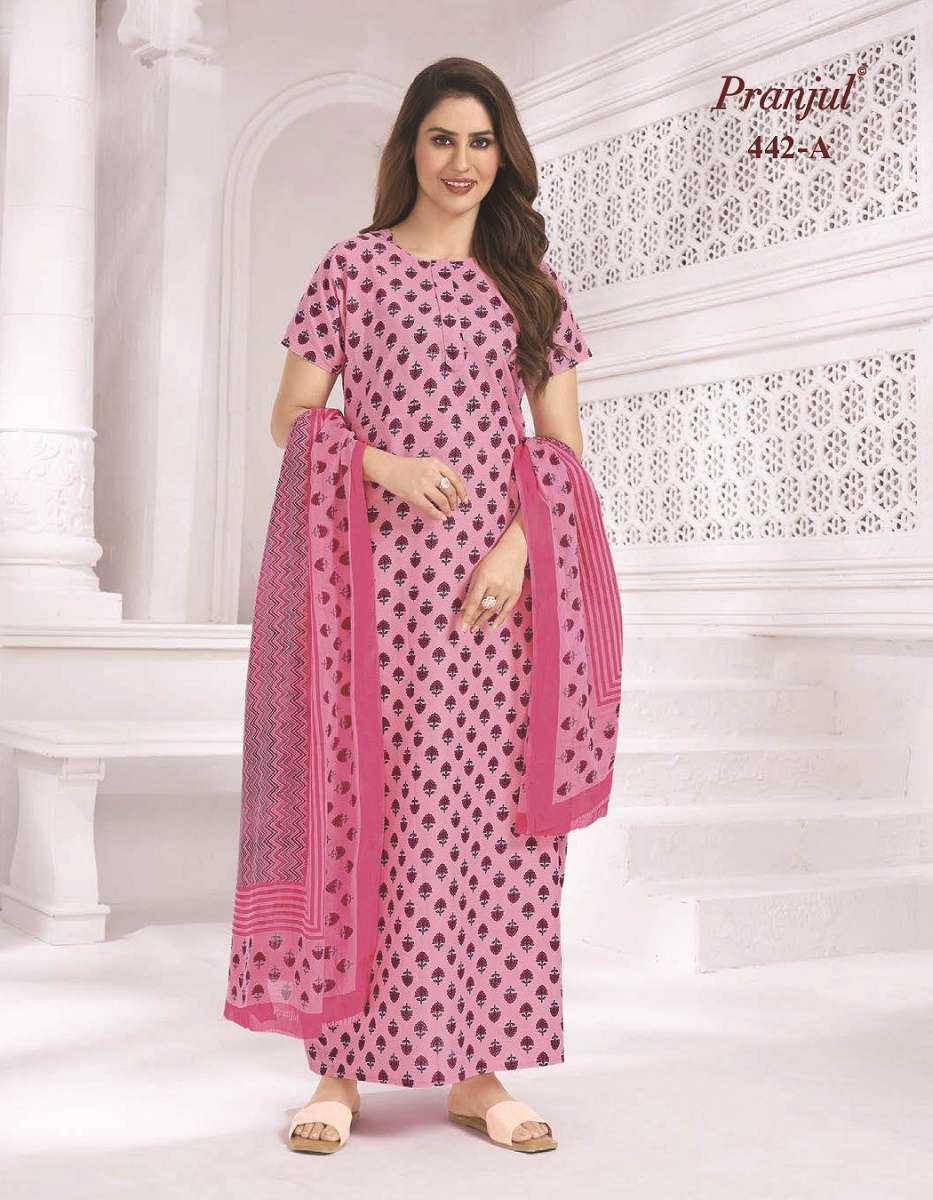 Pranjul Pratishtha Long Nighties With Dupatta -Wholesale Catalog