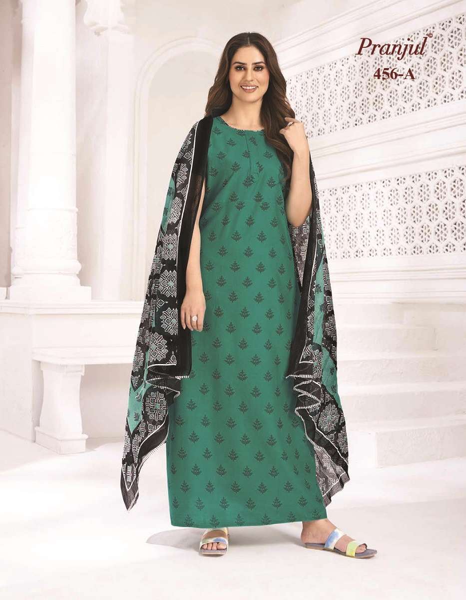 Pranjul Pratishtha Long Nighties With Dupatta -Wholesale Catalog