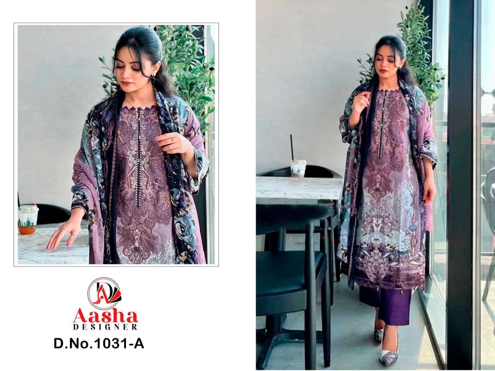Aasha Harsha Vol 1 Chiffon Dupatta Pakistani Suits Wholesale catalog