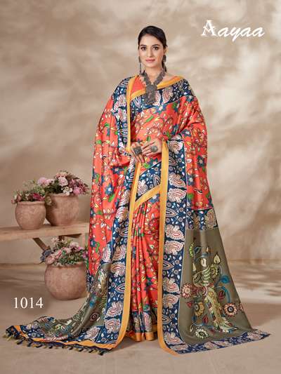 Aayaa Pashmina Vol 2 Winter Wear Saree Wholesale catalog