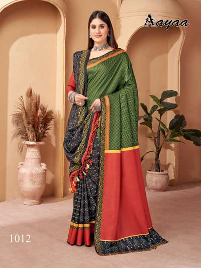 Aayaa Pashmina Vol 2 Winter Wear Saree Wholesale catalog