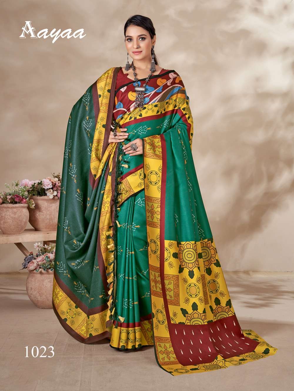 Aayaa Pashmina Vol 3 Winter Wear Saree Wholesale catalog