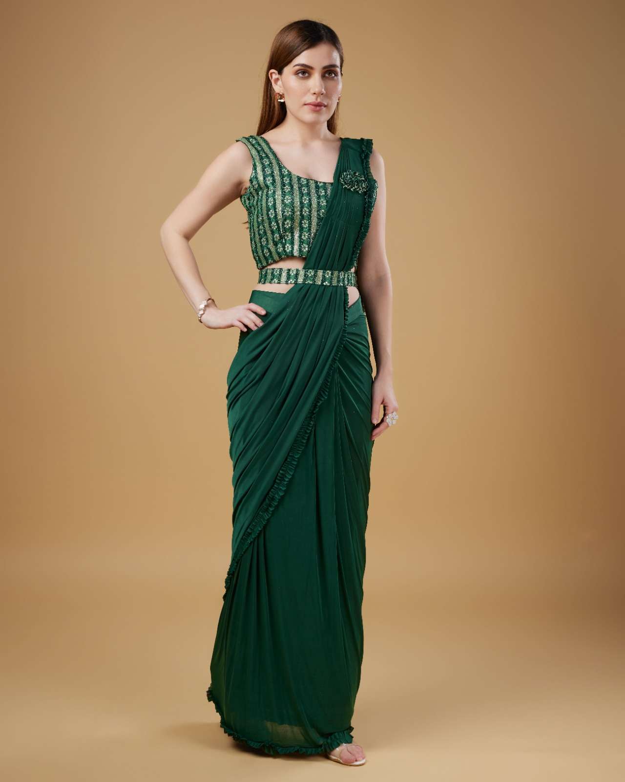 Amoha Trendz 101114 Ready To Wear Designer Sarees Wholesale catalog