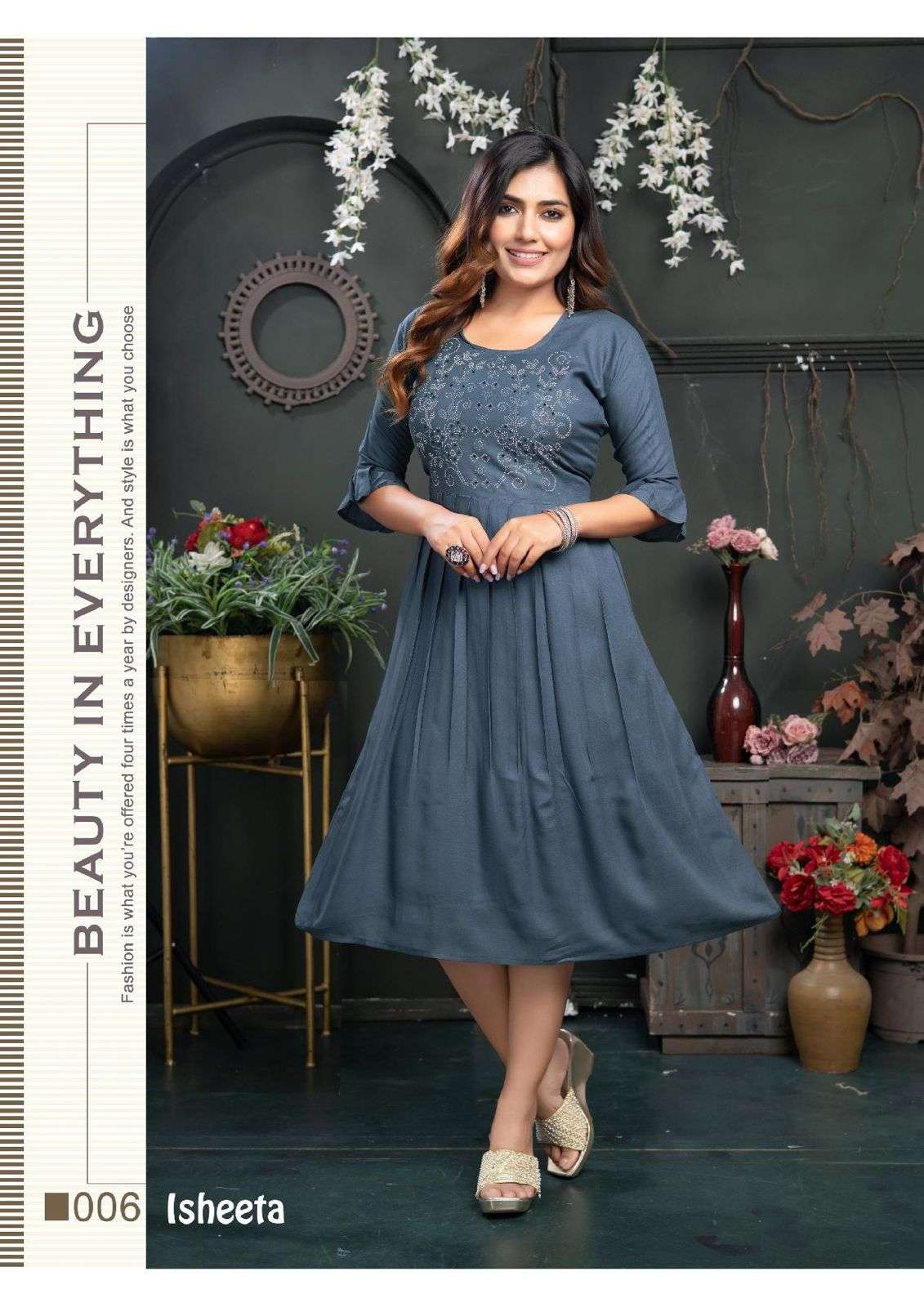 BEAUTY QUEEN ISHEETA Kurti Wholesale catalog