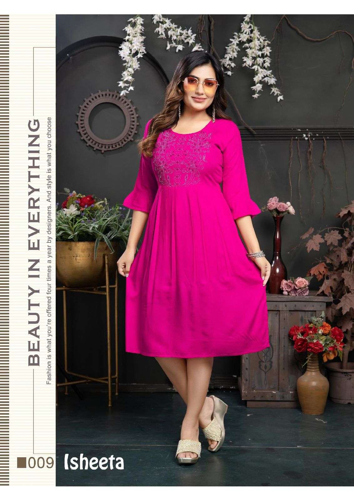 BEAUTY QUEEN ISHEETA Kurti Wholesale catalog