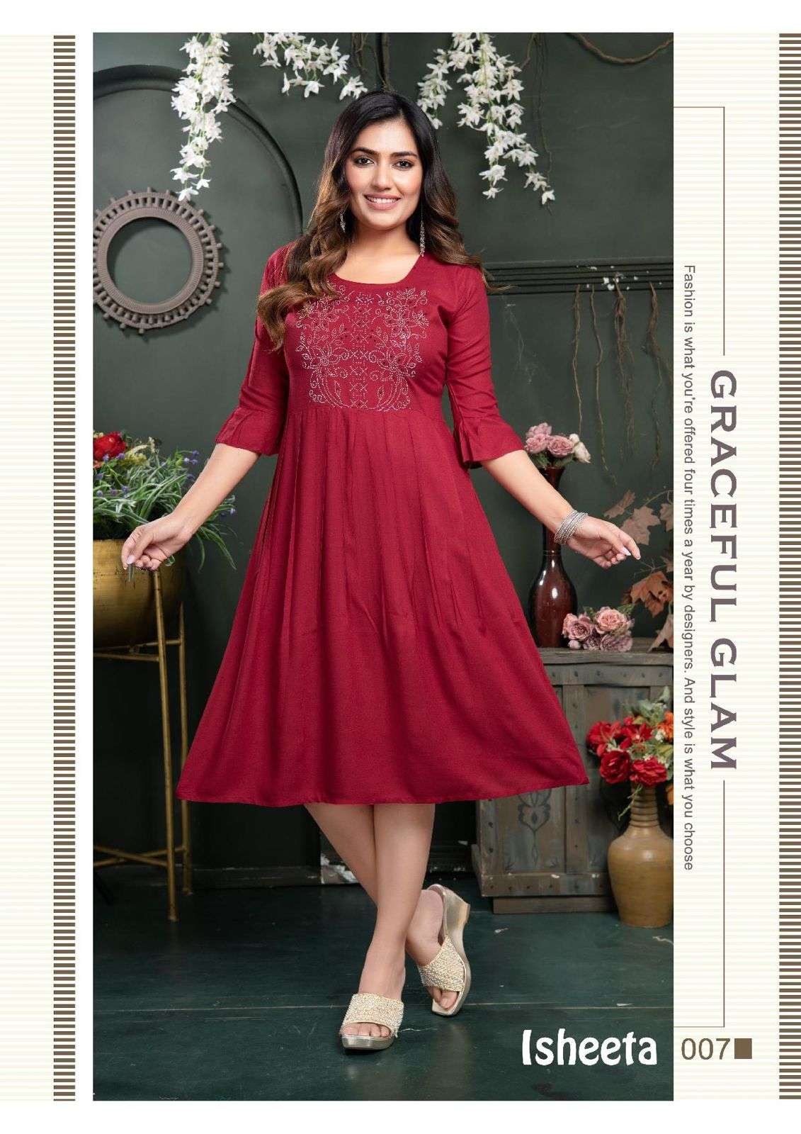 BEAUTY QUEEN ISHEETA Kurti Wholesale catalog