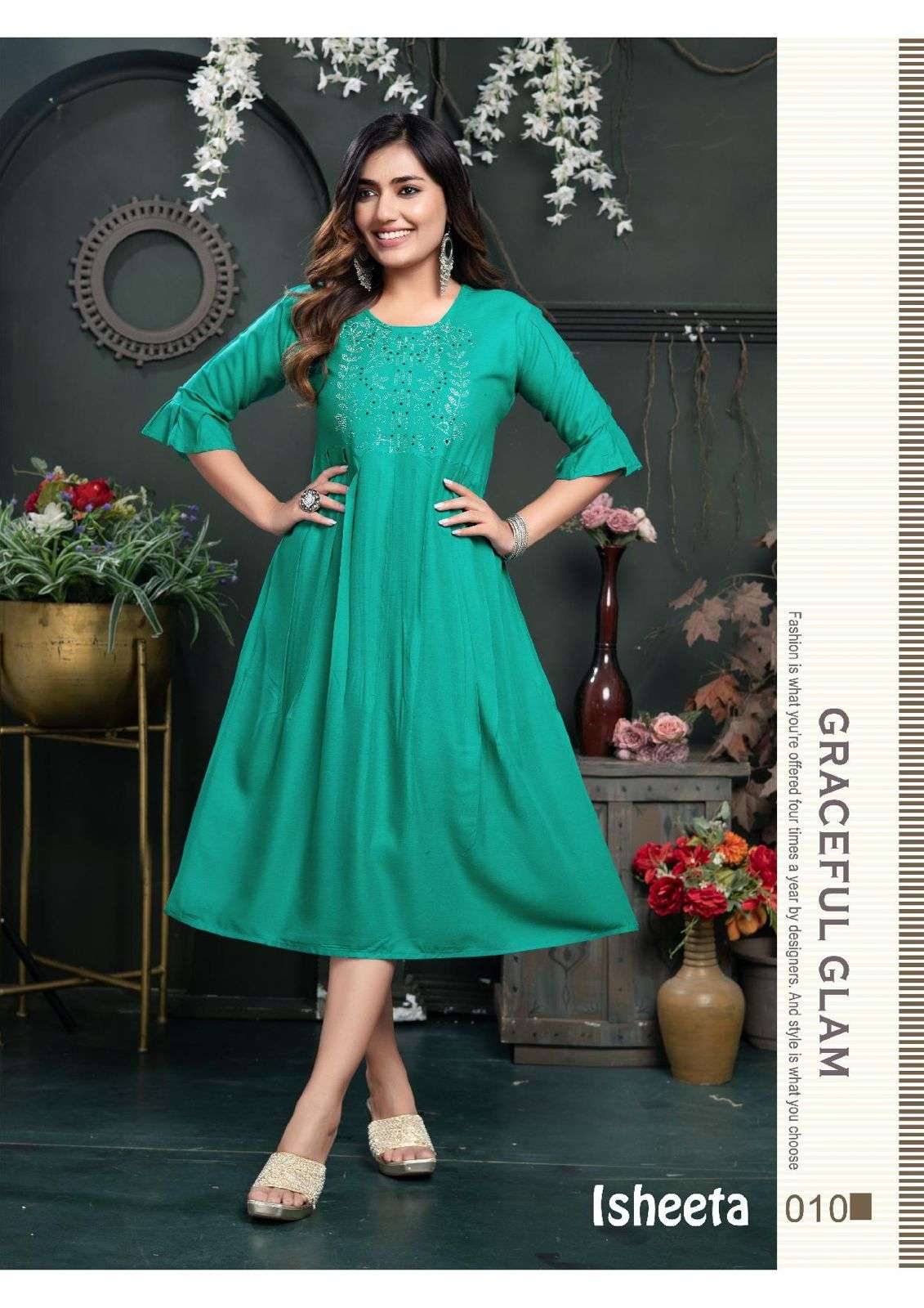 BEAUTY QUEEN ISHEETA Kurti Wholesale catalog