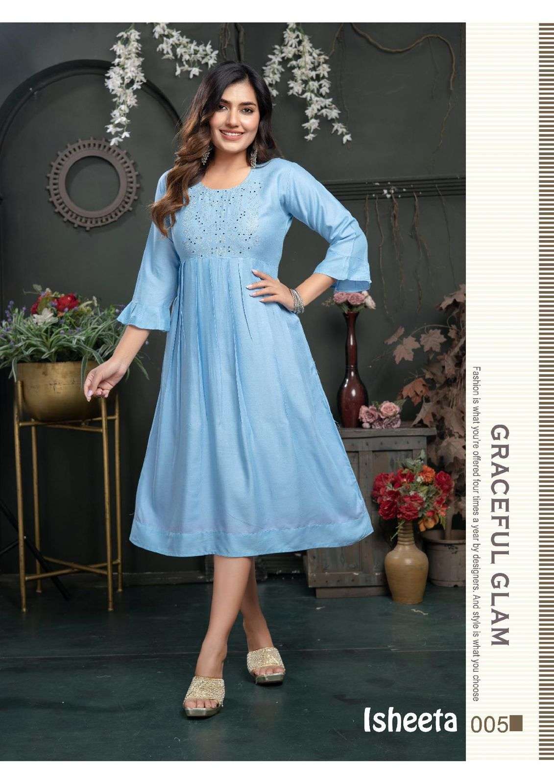 BEAUTY QUEEN ISHEETA Kurti Wholesale catalog