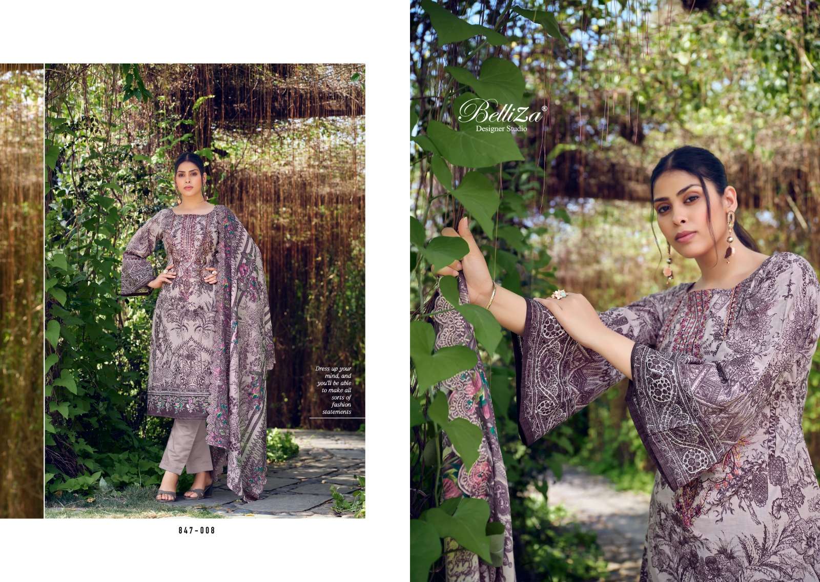 Belliza Guzarish 847 Exclusive Designer Dress Material Wholesale catalog