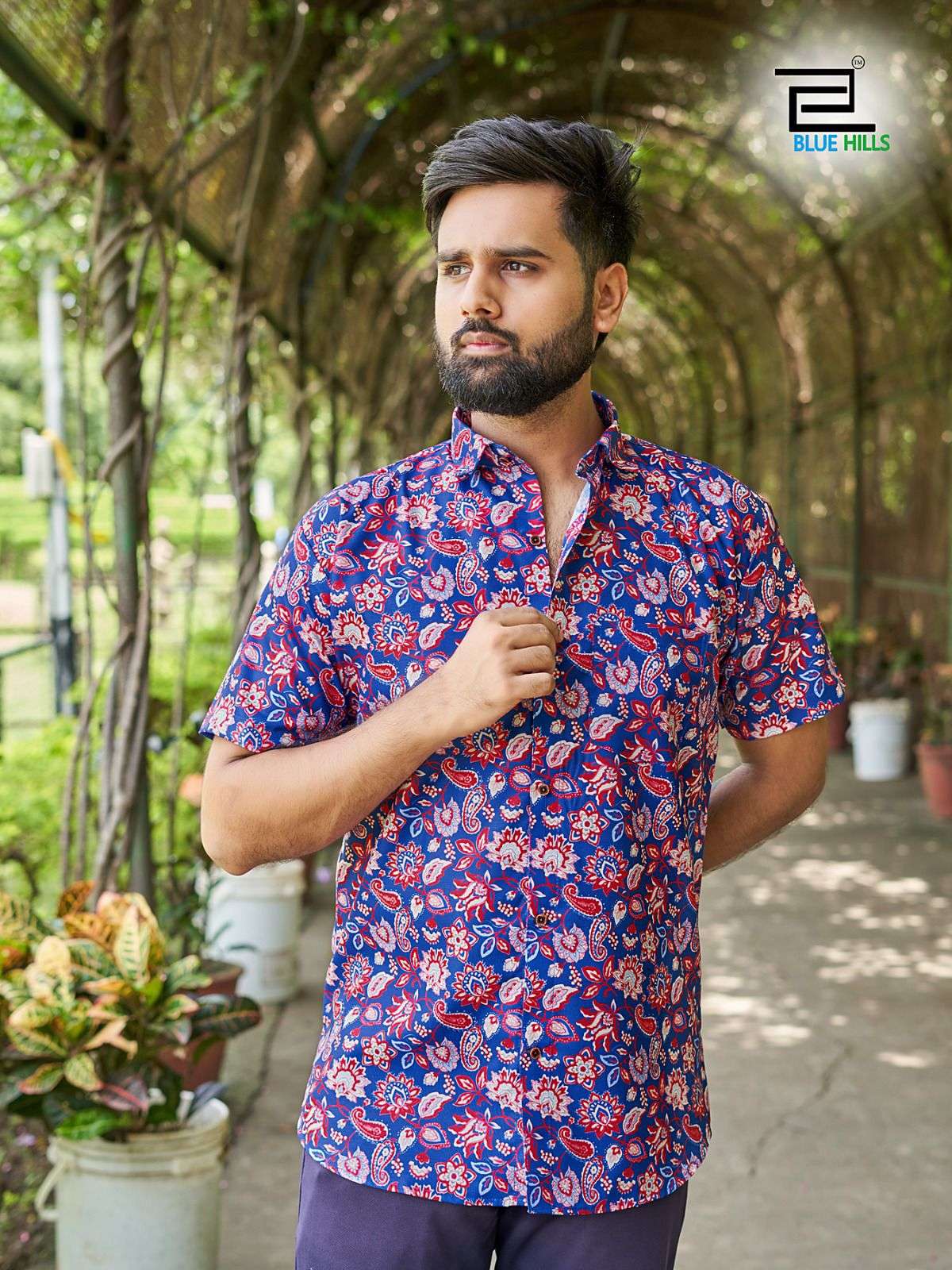 Blue Hills Mens 2.0 Mens Wear Printed Shirt Wholesale catalog