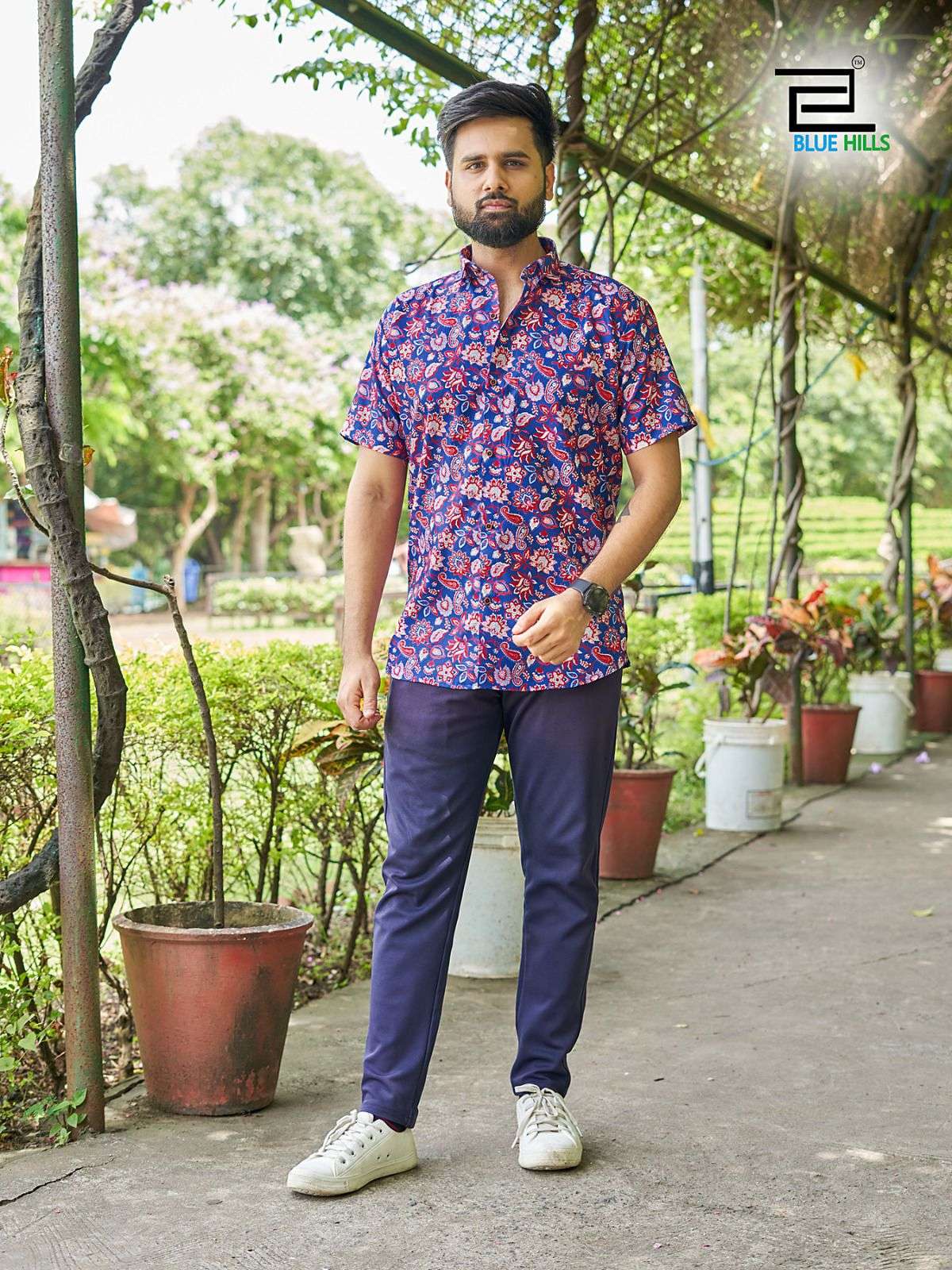 Blue Hills Mens 2.0 Mens Wear Printed Shirt Wholesale catalog